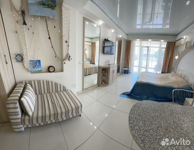 

Квартира-студия, 32 м², 2 кровати