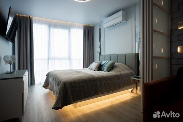 

Квартира-студия, 34 м², 2 кровати