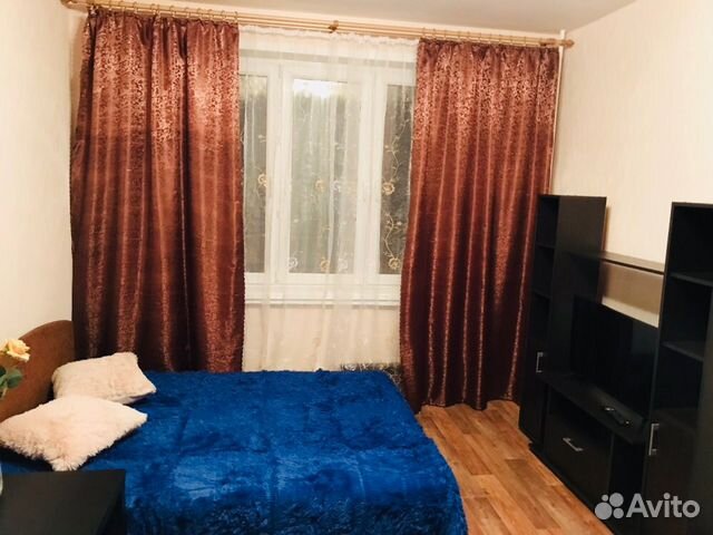 

1-к. квартира, 34 м², 2 кровати