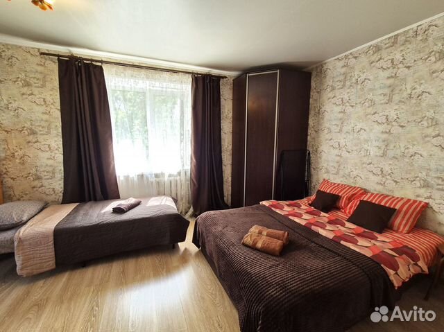 

1-к. квартира, 31 м², 2 кровати