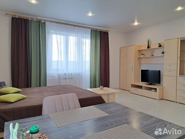 

Квартира-студия, 38 м², 1 кровать