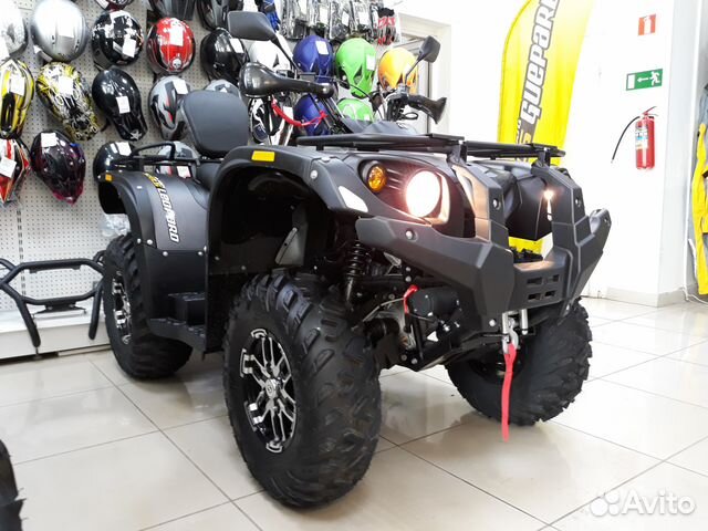 Stels ATV 600Y Leopard Carbon. Рассрочка