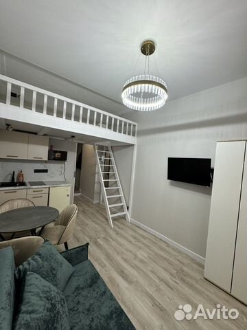 

Квартира-студия, 19 м², 2 кровати