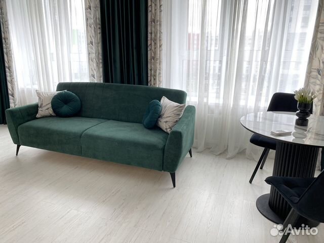 

Квартира-студия, 40 м², 2 кровати