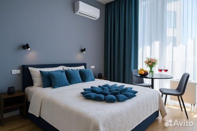 

Квартира-студия, 30 м², 1 кровать