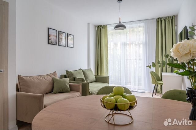 

1-к. квартира, 43 м², 3 кровати