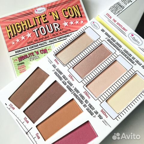 Палетка хайлайтеров и скульпторов от theBalm