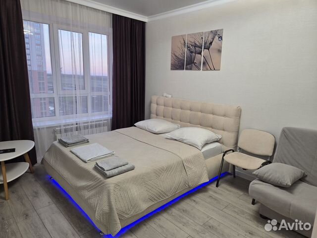 

1-к. квартира, 33,4 м², 2 кровати