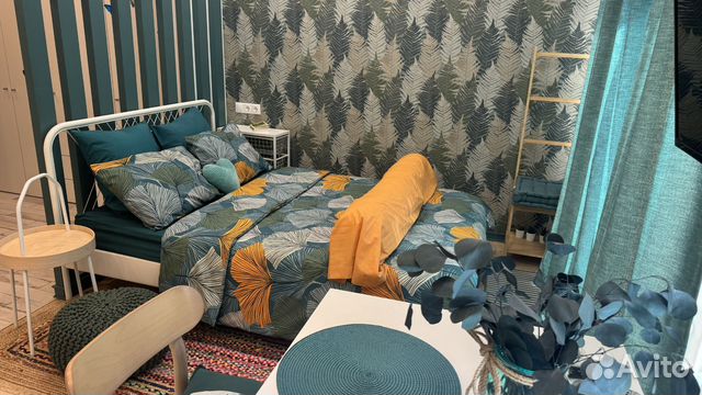 

Квартира-студия, 30 м², 1 кровать