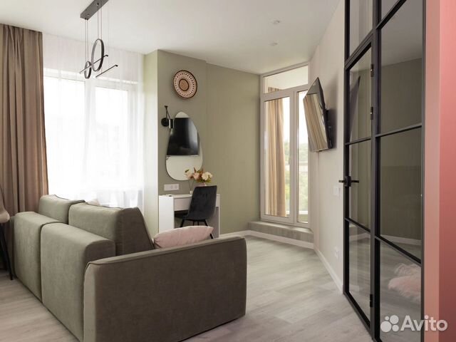 

1-к. квартира, 45 м², 2 кровати