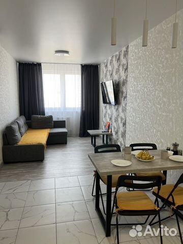 

1-к. квартира, 40 м², 2 кровати