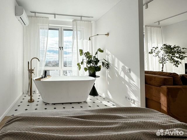 

Квартира-студия, 37 м², 1 кровать