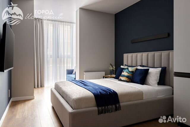 

Квартира-студия, 30 м², 2 кровати