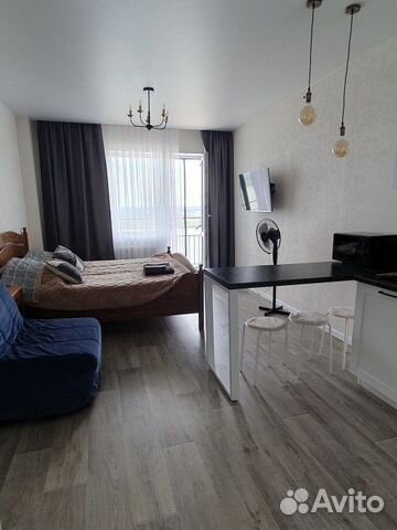 

Квартира-студия, 33 м², 2 кровати