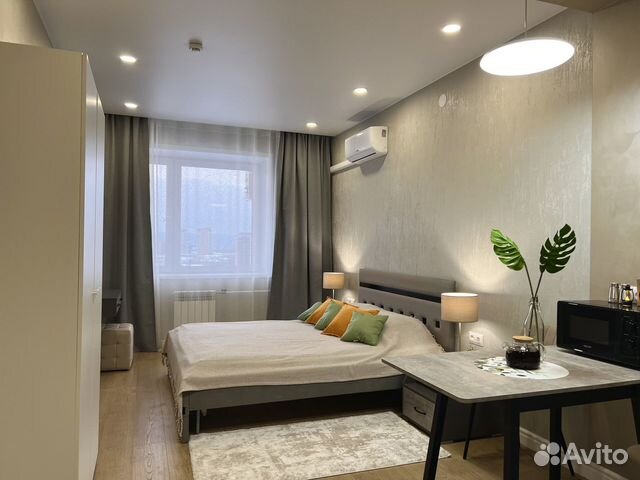 

1-к. квартира в апарт-отеле, 27 м², 2 кровати