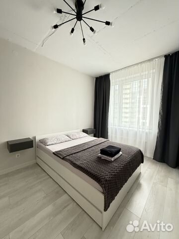 

1-к. квартира, 45 м², 2 кровати