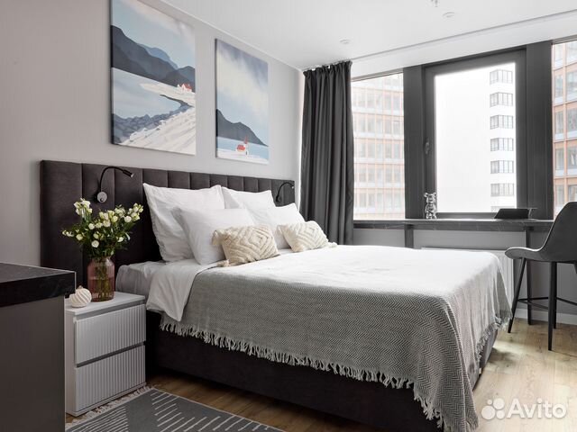 

Квартира-студия, 22 м², 2 кровати