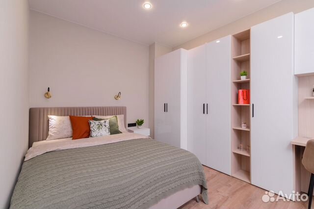 

1-к. квартира, 35 м², 2 кровати