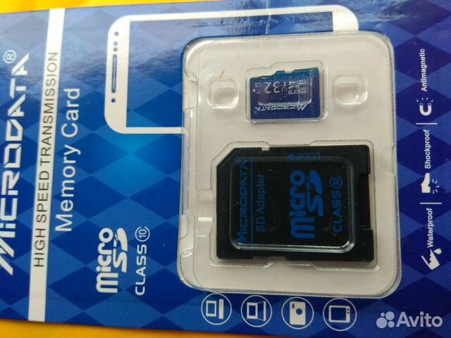 Карта памяти Micro sd HC class 10 32 GB (новая) Карта памяти Micro sd HC class 10 32 GB (новая)