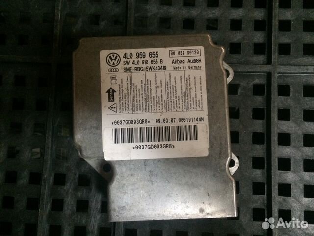 Блок управления airbag 4L0959655 4L0910655B Audi Блок управления airbag 4L0959655 4L0910655B Audi