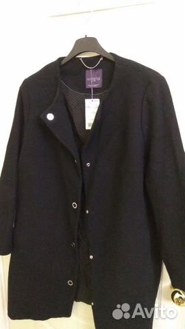 Новое пальто хлопок р56-58 Violeta by Mango Новое пальто хлопок р56-58 Violeta by Mango