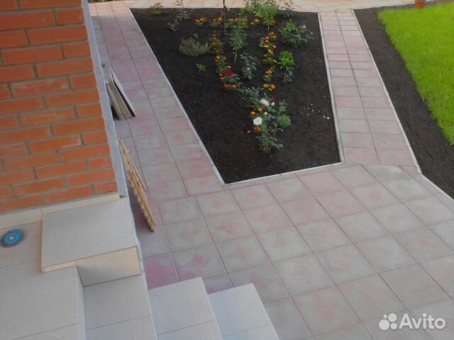Укладка тротуарной плитки