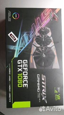 Видеокарта asus GeForce GTX 1080