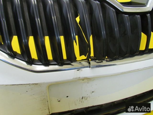 Бампер передний Skoda Octavia A7 2013-2017