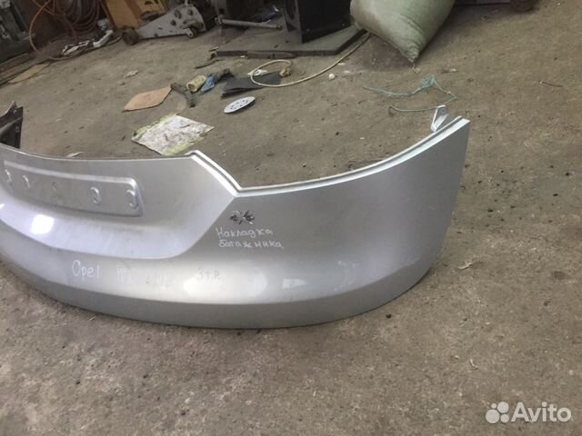 Накладка на крышку багажника Opel insignia