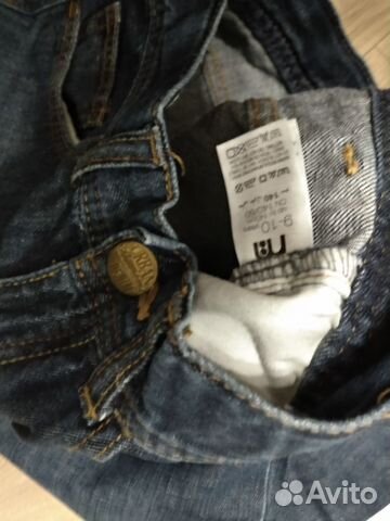 Джинсы новые mothercare рост 134,140