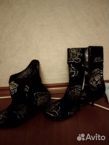 Сапоги осенние р.39-40 Сапоги осенние р.39-40