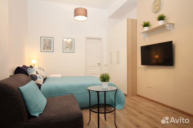 

Квартира-студия, 24 м², 2 кровати