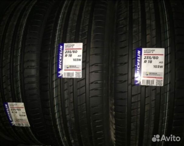 Новые Michelin Latitude Sport 3 235/60 R18 XL 103W