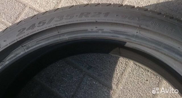 Новые Pirelli P Zero 245/35 R21 XL 96 Y Run Flat