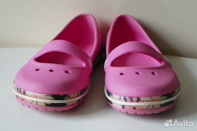 Тапочки резиновые дев. Crocs 23 р Тапочки резиновые дев. Crocs 23 р