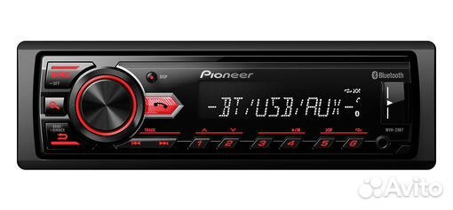 Pioneer MVH-29BT 1DIN Bluetooth USB AUX радио Pioneer MVH-29BT 1DIN Bluetooth USB AUX радио