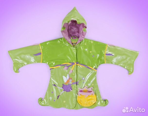 Детский плащ-дождевик с подкладкой Kidorable