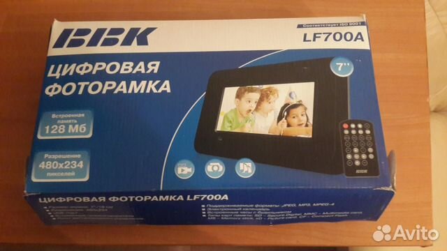 Цифровая фоторамка BBK 7 Цифровая фоторамка BBK 7