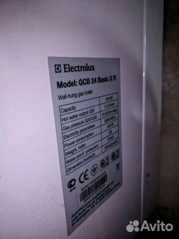 Плата от настенного котла Electrolux GCB 24 Basic