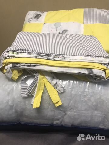 Комплект детского постельного белья в кроватку