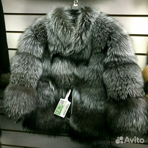 Шубы из меха лисы и чернобурки. Автоледи 60 см