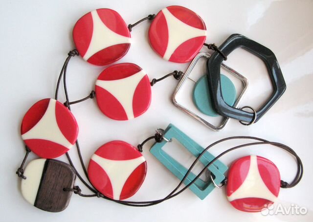 Винтаж Крупные Украшения 60-х гг Twiggy