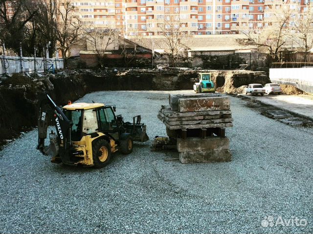 Услуги Экскаватор-погрузчик. ндс