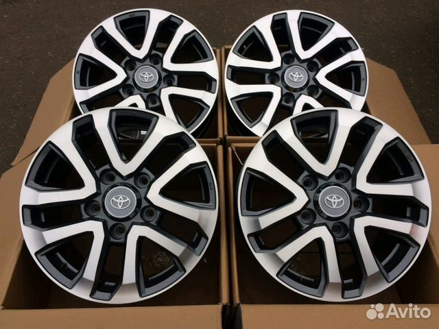 Диски рестайлинг R18 на Lexus LX570, Toyota LC200