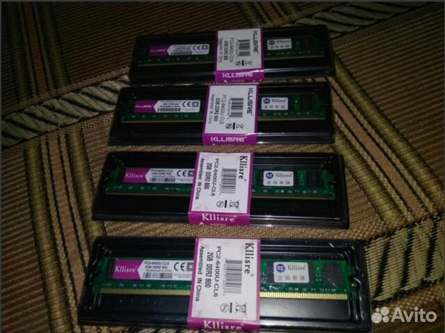 Память 2Gb DDR2 PC-6400 800mhz