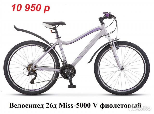 Велосипед 24д Stels mustang V сине-черн (2600-3)