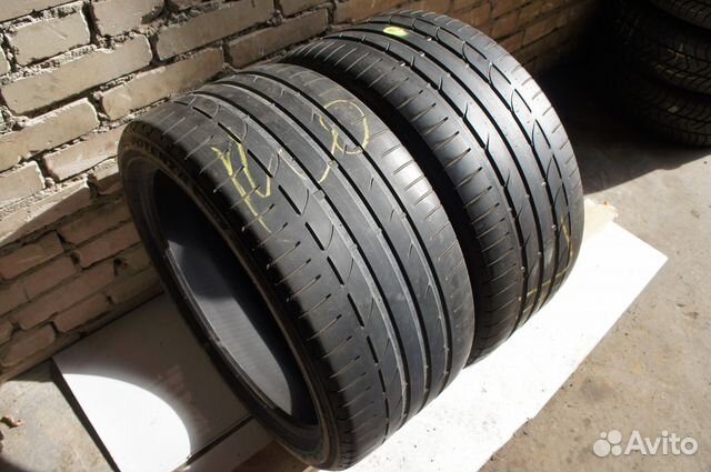 Летние шины бу R20 275/35/20 Bridgestone RFT пара