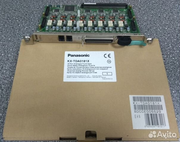 Новые платы Panasonic KX-TDA0181X / lcot16 Новые платы Panasonic KX-TDA0181X / lcot16