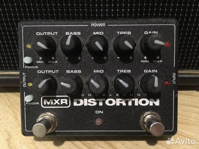 MXR M151 Doubleshot Distortion