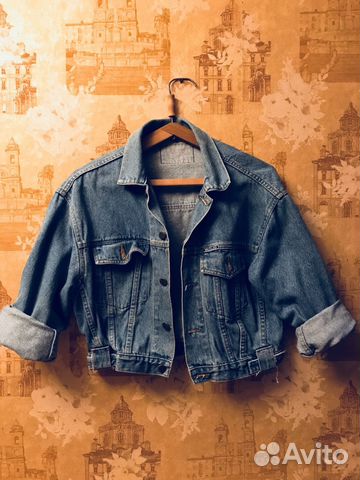 Куртка джинсовая укорочённая